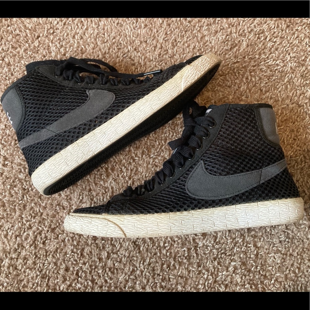 Black Nike Mesh Blazers